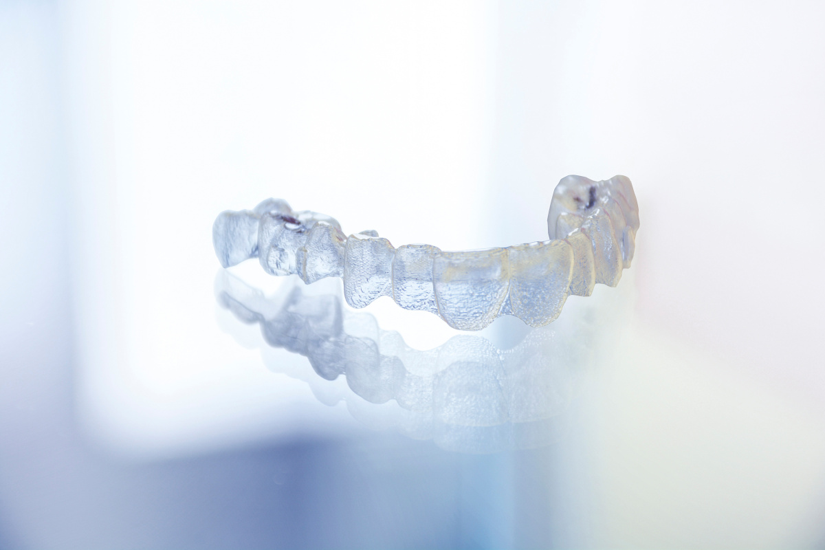 Zahnschiene aus Kunststoff 3D Druck