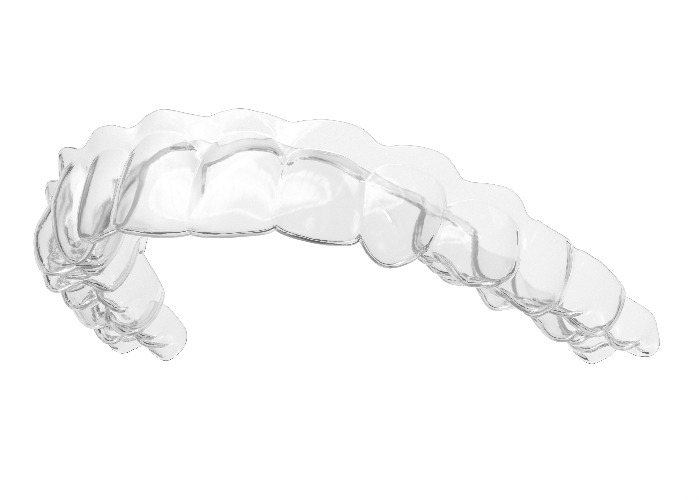 Invisible clear aligner upper teeth straightening braces